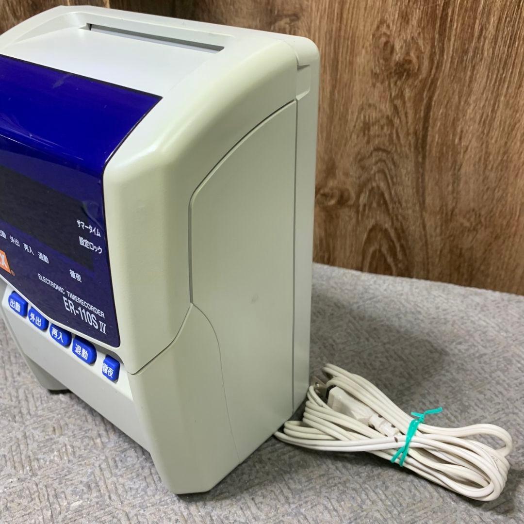 I078\" MAX マックス タイムレコーダー ER-110SIV