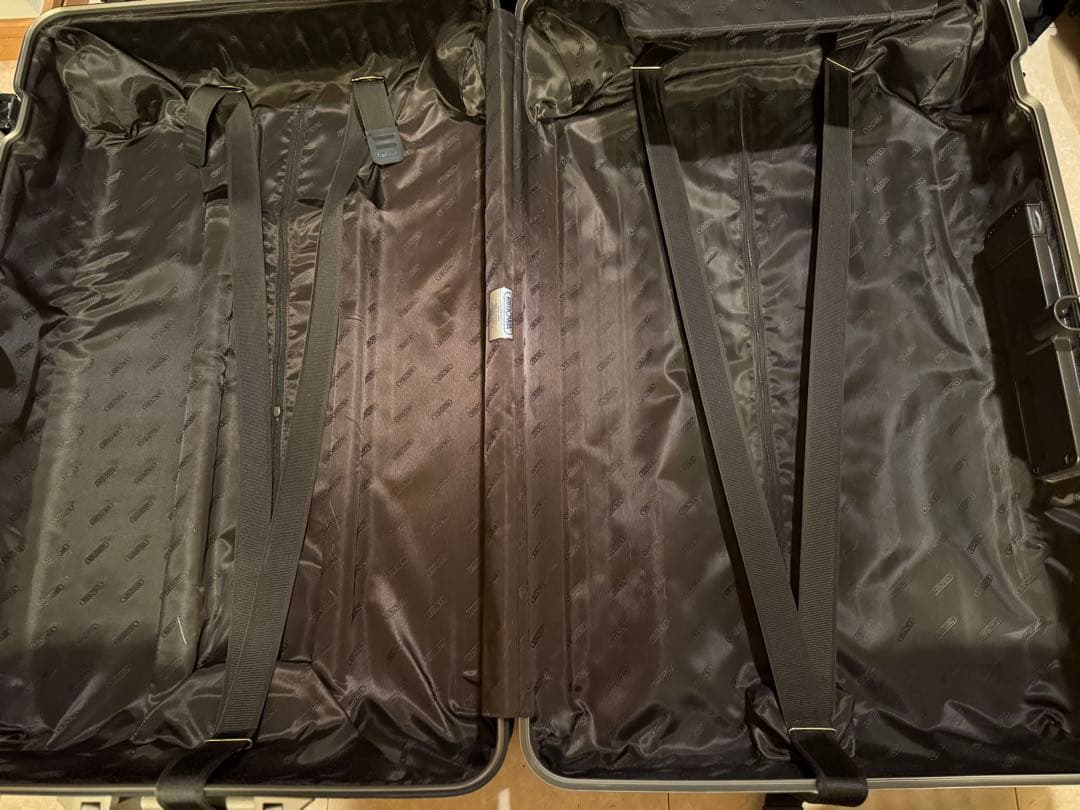 最終お値下げ‼️RIMOWAトパーズチタニウム 85L Check-In L