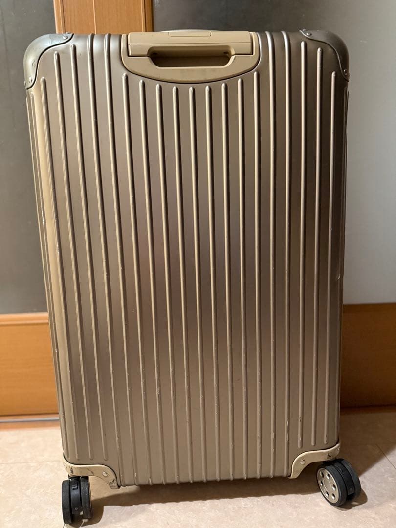 最終お値下げ‼️RIMOWAトパーズチタニウム 85L Check-In L