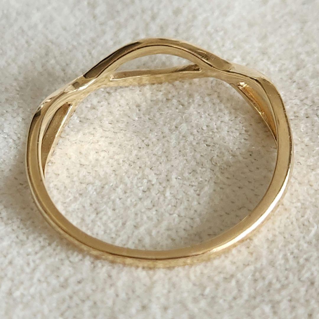 『yuu』クロスライン♡11号【ノワールドプーペ】K10 ゴールドリング☆