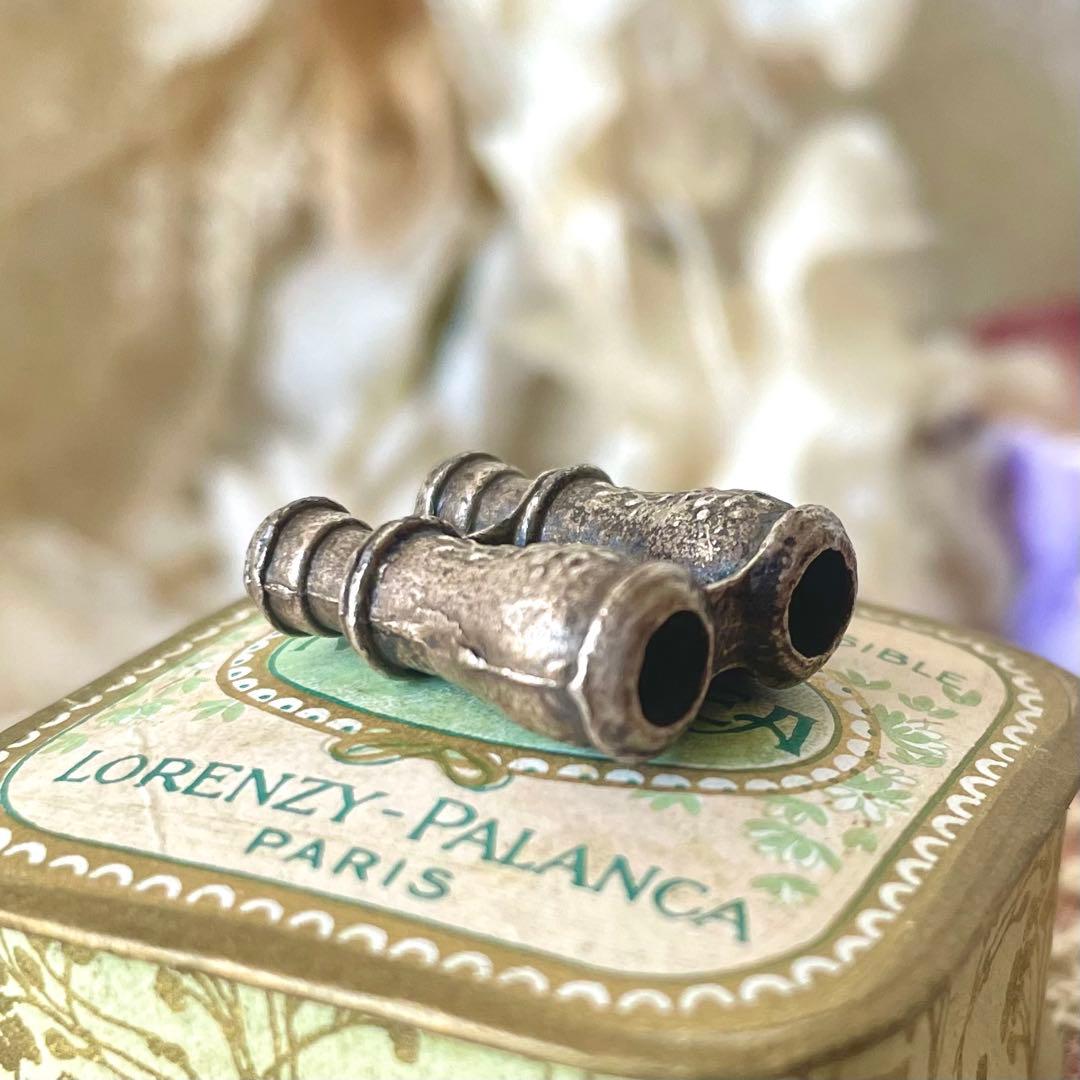 オペラグラスチャーム ミニチュア双眼鏡 ドールミニョネット用フランスアンティーク