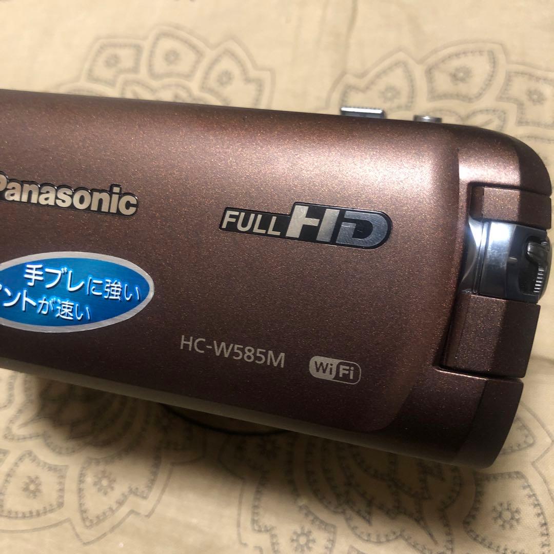 美品 Panasonic HC-W585M Wi-Fi搭載 ビデオカメラ