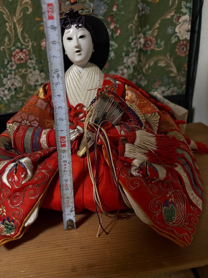 お雛様　木箱入り　時代もの