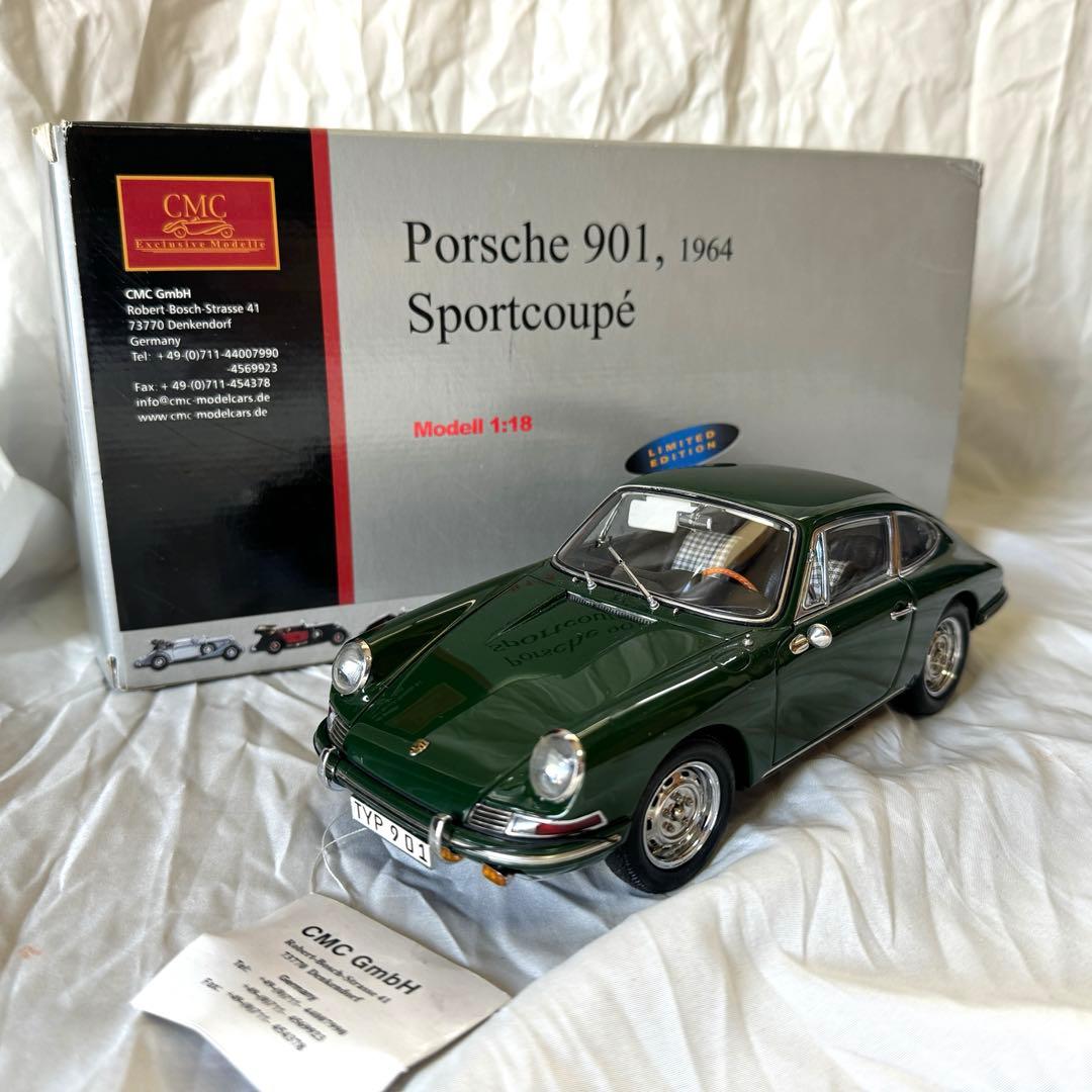 ミニカー CMC Porsche 901 , 1964 Sportcoupe 1:18