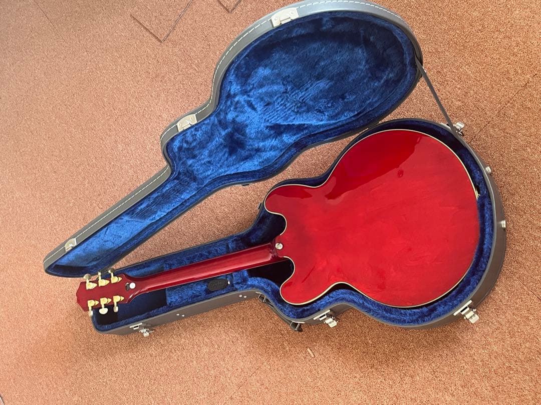 Epiphone Sheraton 美品 ハードケース付属 E212TV