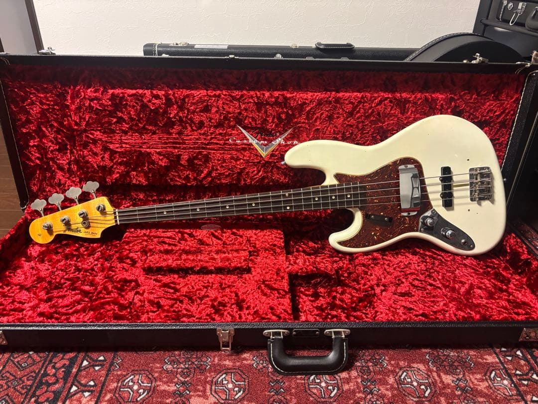 fender customshop jazzbass フェンダー　lefty