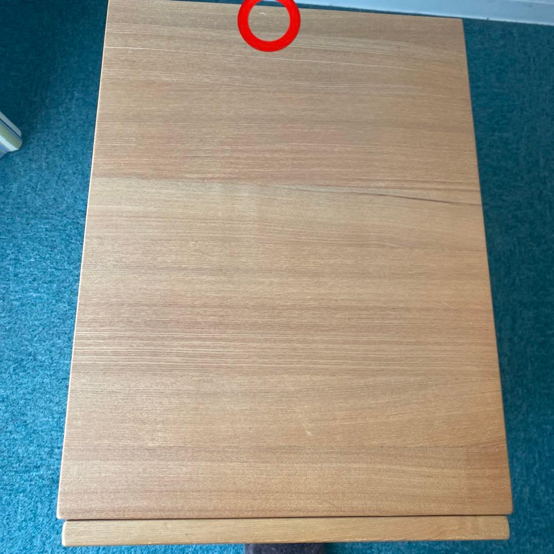 【無印】　デスクキャビネット✳︎タモ材 【廃盤品】