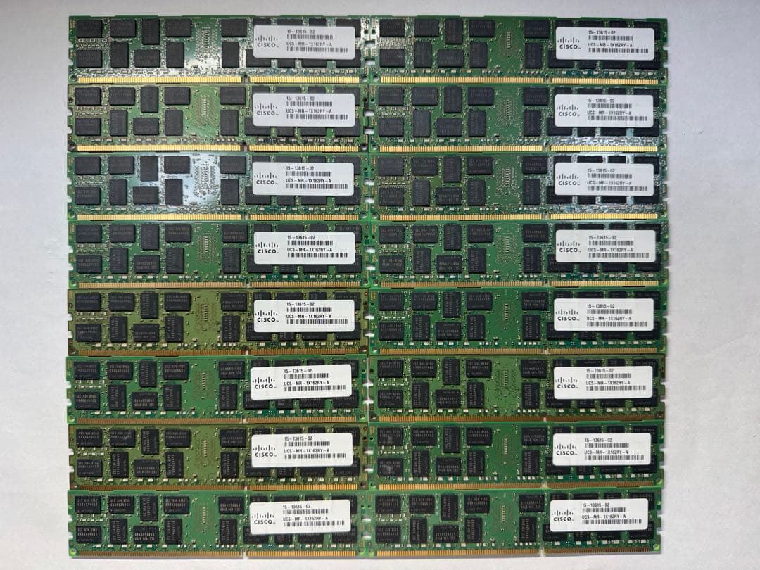 メモリ 256GBセット(16GBx16枚) サーバー向けECC付きでAIに最適