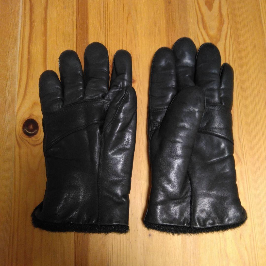 希少 ヴィンテージ コムデギャルソンオム レザーグローブ 手袋