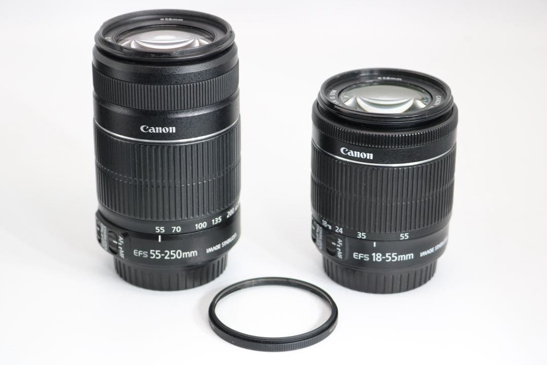 美品ですが訳あり 【Canon EOS 70D ダブルレンズセット】 安心保証◎