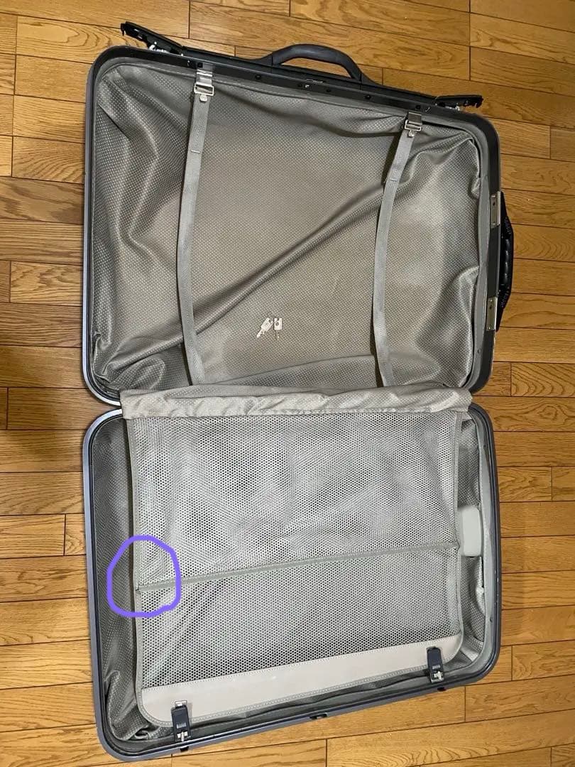 値下スーツケース　キャリーケース　2L 旅行カバン　サムソナイト大型　10日間〜