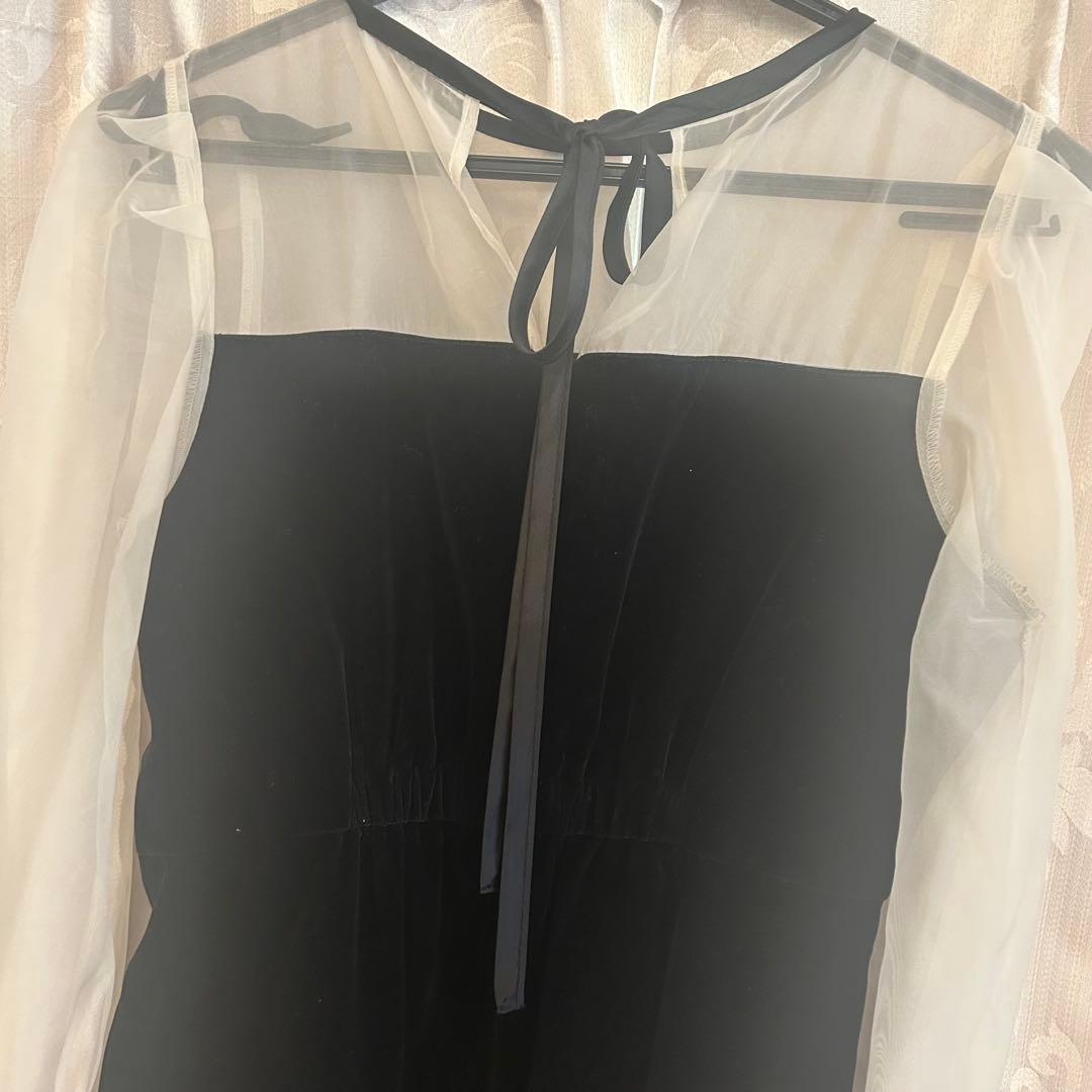 Chico オケージョンドレス　結婚式　パーティ　ブラック