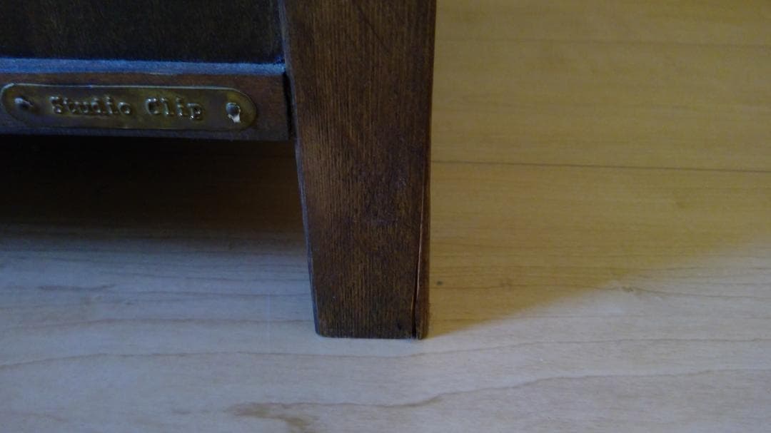 専用スタジオクリップ　studio　clip　棚　ウッドシェルフ　アンティーク