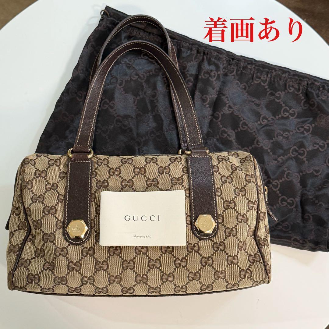 【早い者勝ち】GUCCI GGパターン ハンドバッグ