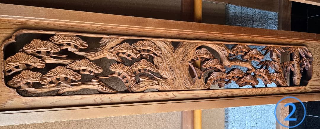 欄間 らん間 木製彫刻