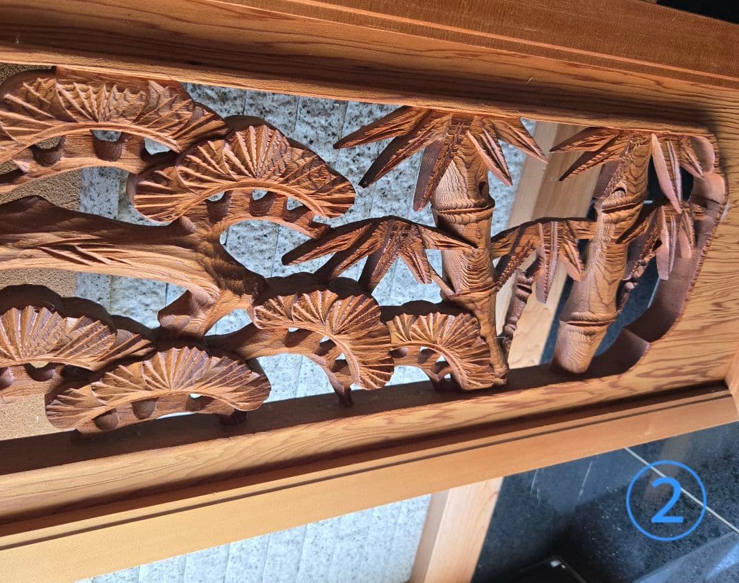 欄間 らん間 木製彫刻