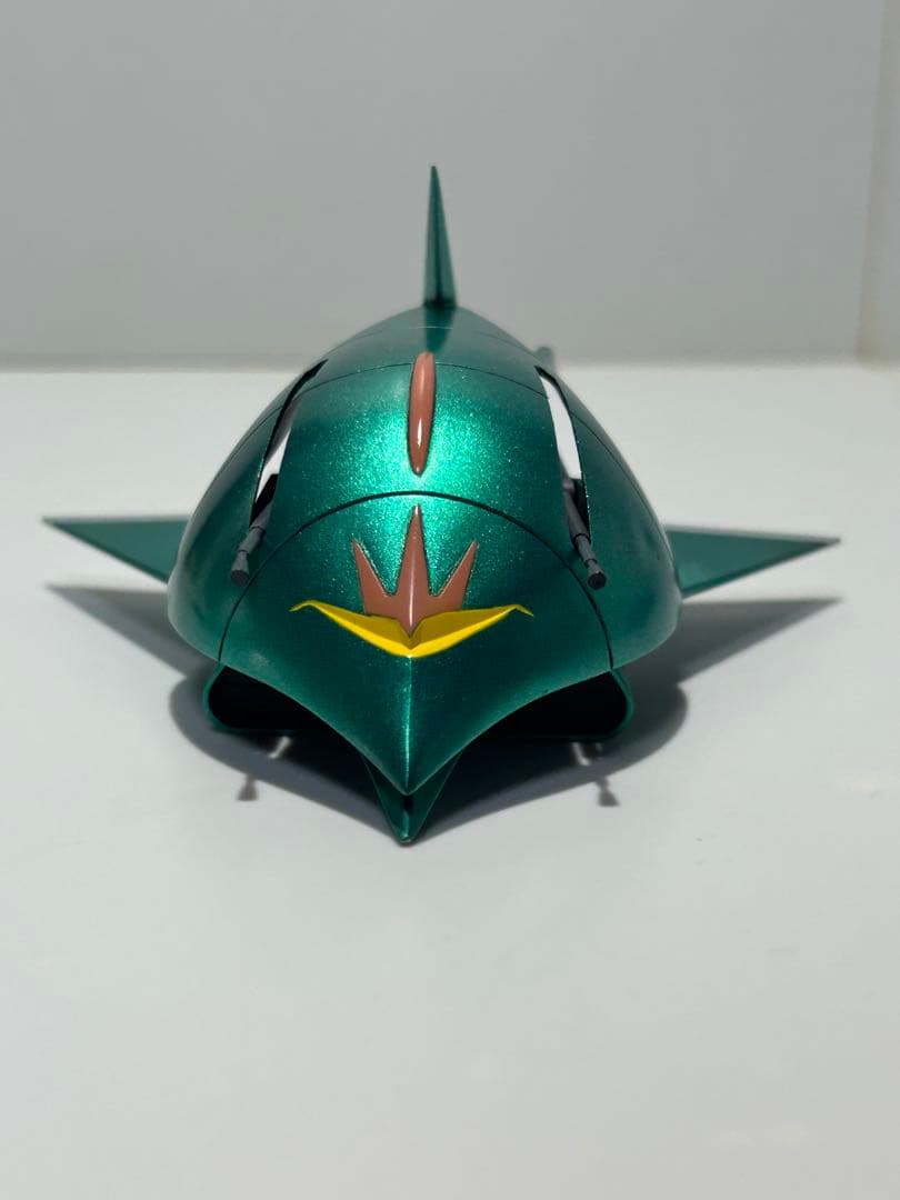 プラモデル　ガンプラ　模型　組立済　旧　1/550 エルメス　完成品　全塗装