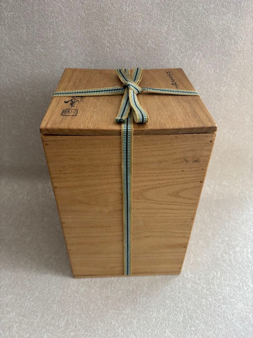 塗匠 五代 川端近左 利休形 縁高 菓子器 共箱 片木目五色縁高 共箱