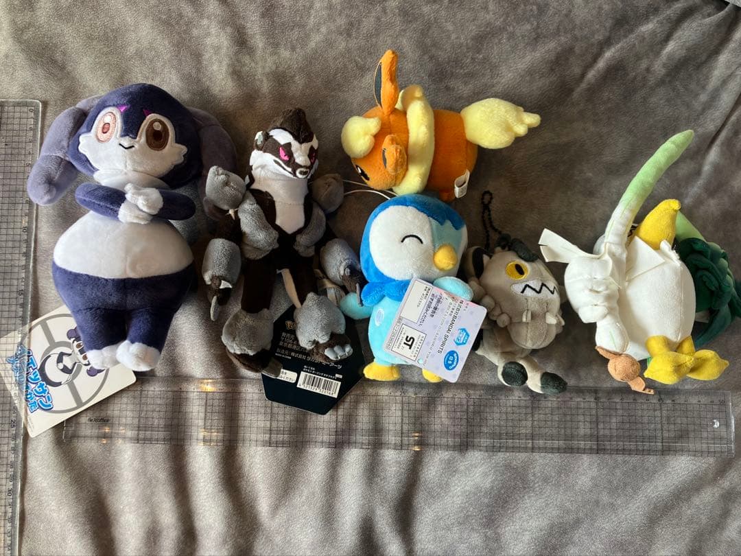 ポケモンぬいぐるみセット　17点　大きめ多い　ピカピカボックス