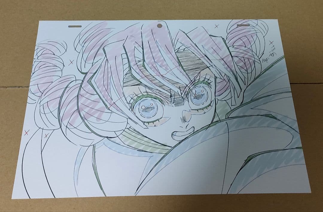 ひ*よ様 テレビアニメ「鬼滅の刃」柱稽古編　 完全生産限定盤DVD特典　複製原画