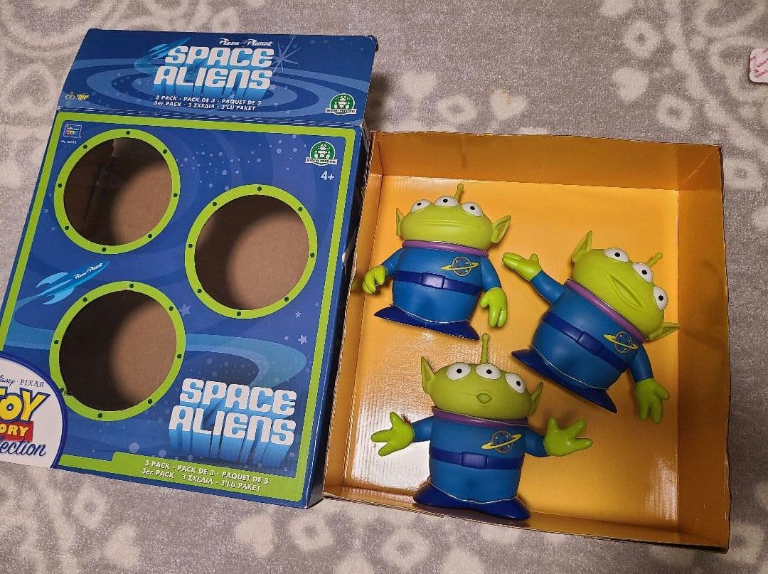 トイ・ストーリー スペースエイリアン フィギュア3体セット