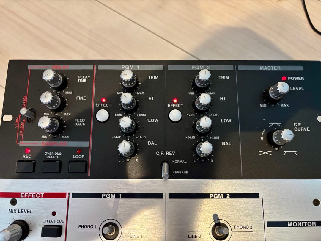 難ありVestaxベスタクスDJミキサーPMC-05Pro SL VCA DJ