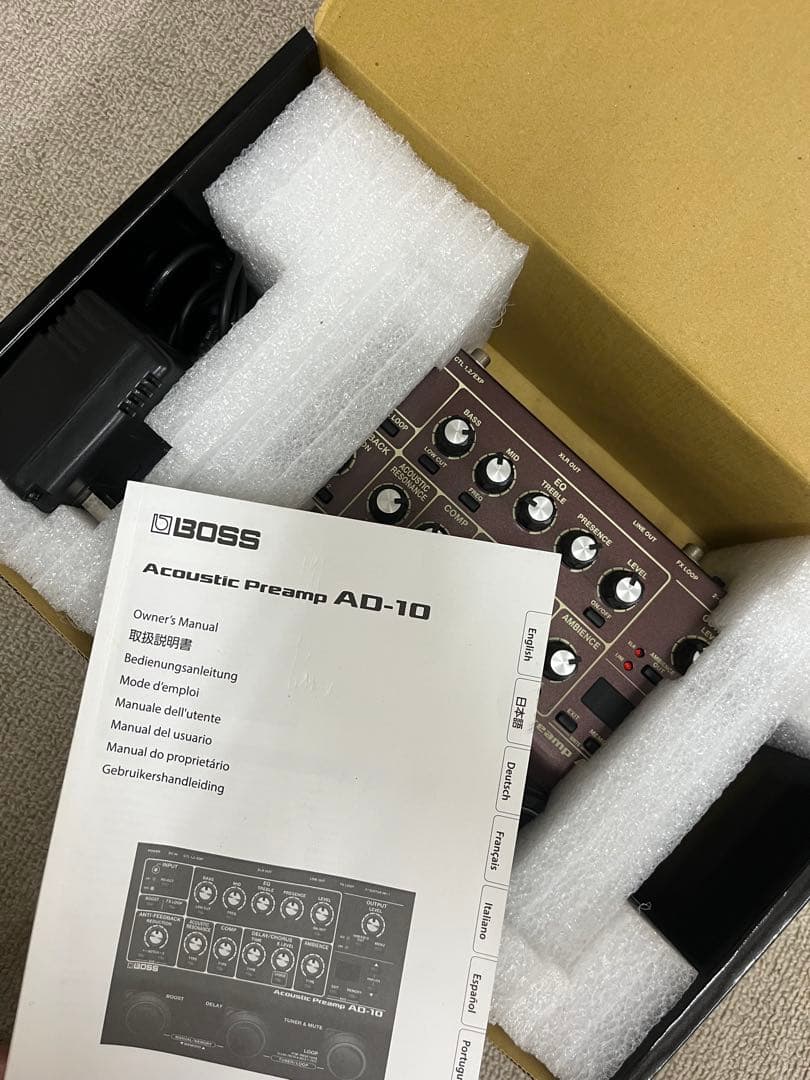 BOSS AD-10 Acoustic Preamp プリアンプ