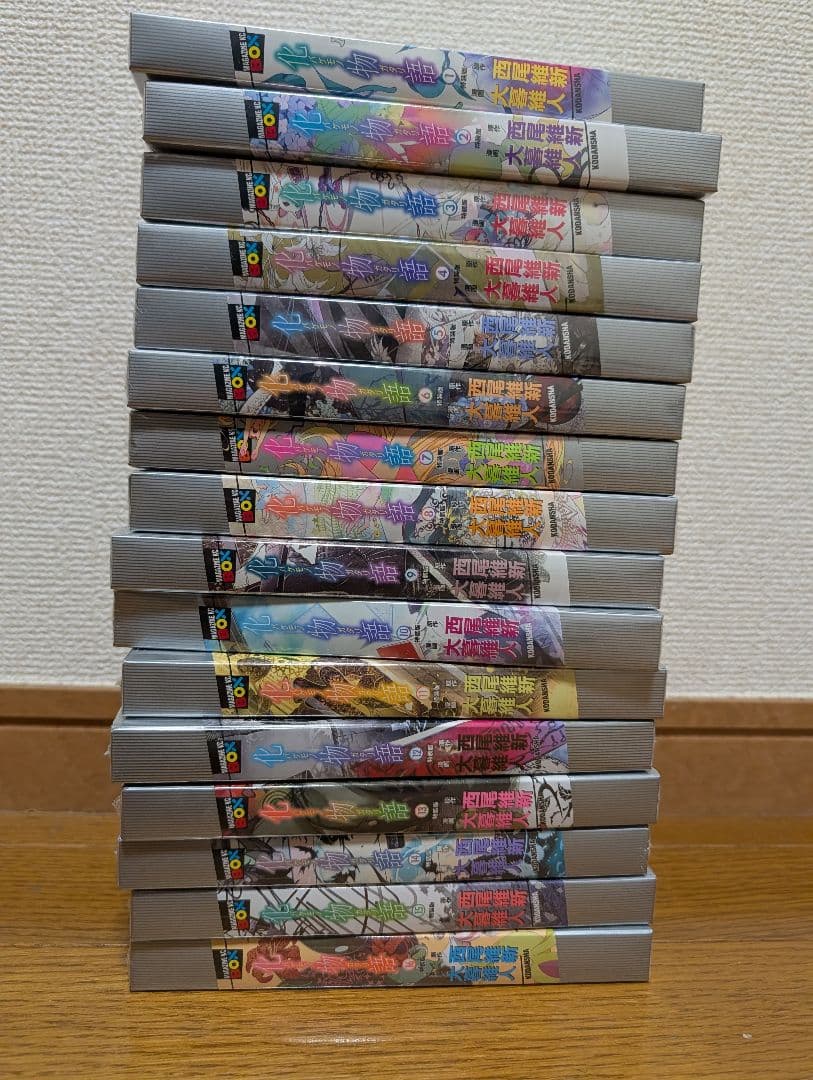 【漫画 新品未開封品】化物語 特装版 1巻〜18巻セット【全巻初版帯付】