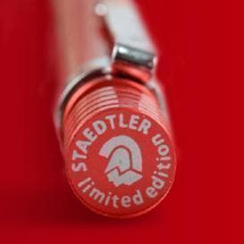 【中国限定 稀少】ステッドラー 925 35 シャープペン チャイナレッド