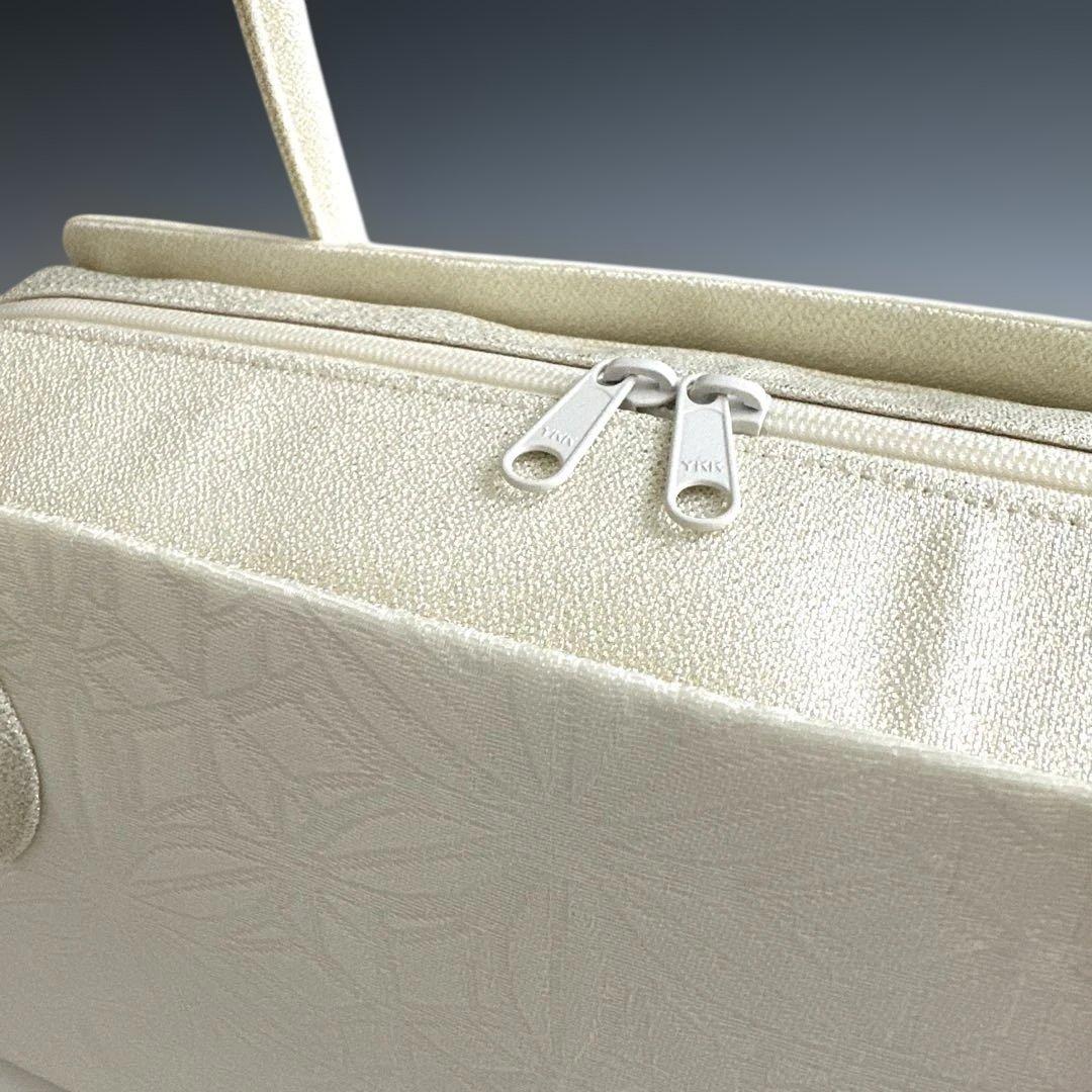 新品未使用 ！！刺繍入り！！京都 西陣 正絹 帯使用 利休バッグ　25122