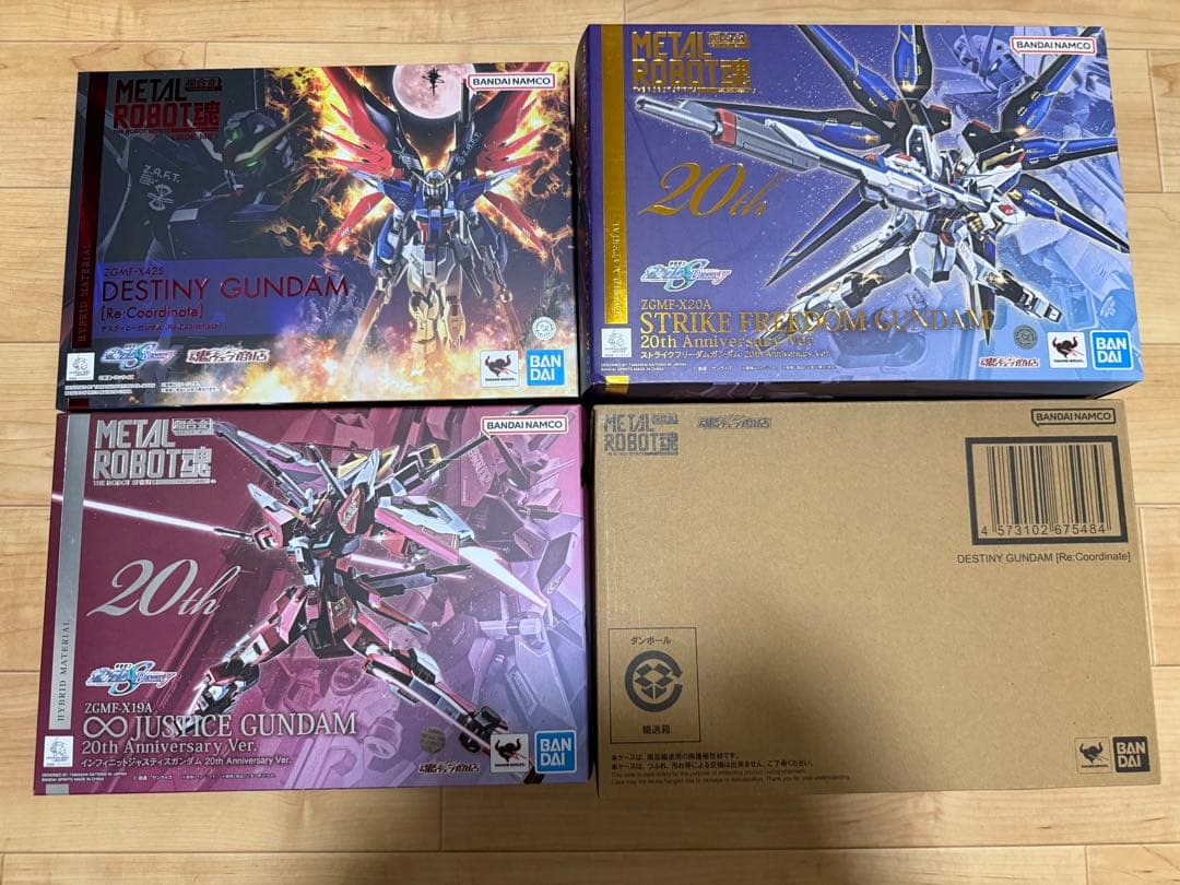 L ROBOT魂 機動戦士ガンダムSEED DESTINY セット