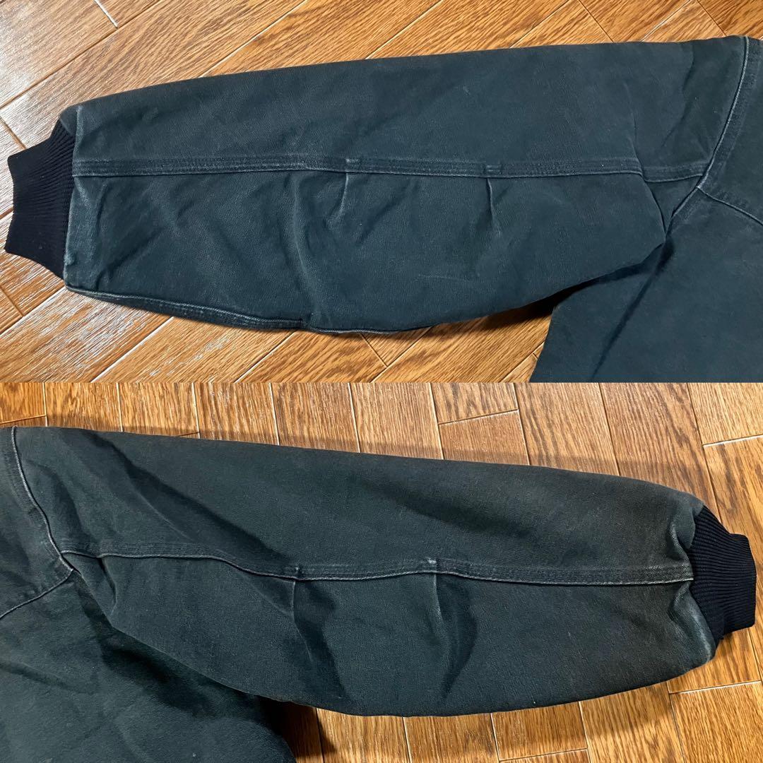 【希少】USA製 カーハート サンタフェジャケット J13 ブラック XL