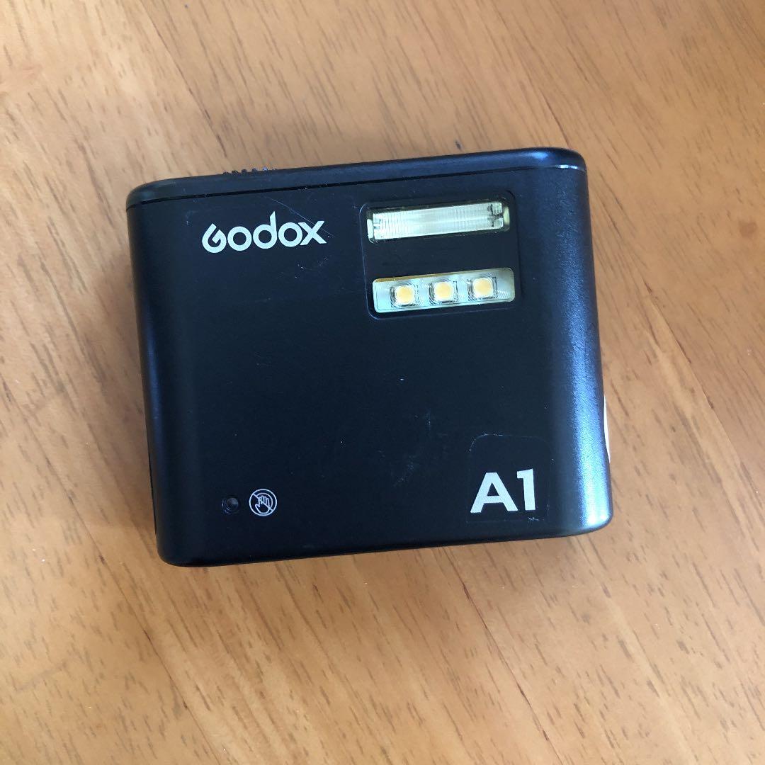 godox A1 小型フラッシュ　ディスコン　携帯app連動　カメラ同調