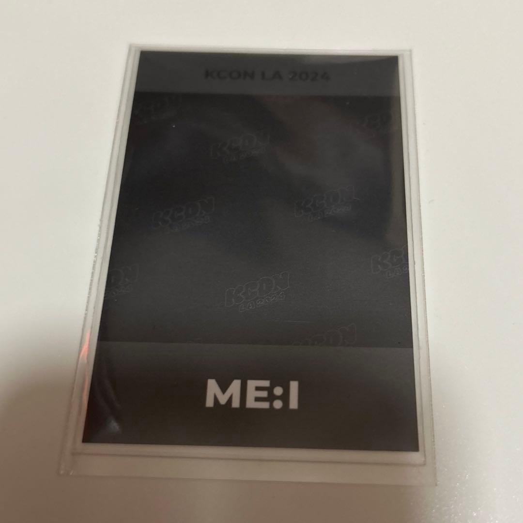 ア*ス様 ME:I 佐々木心菜 kcon la ポラロイド