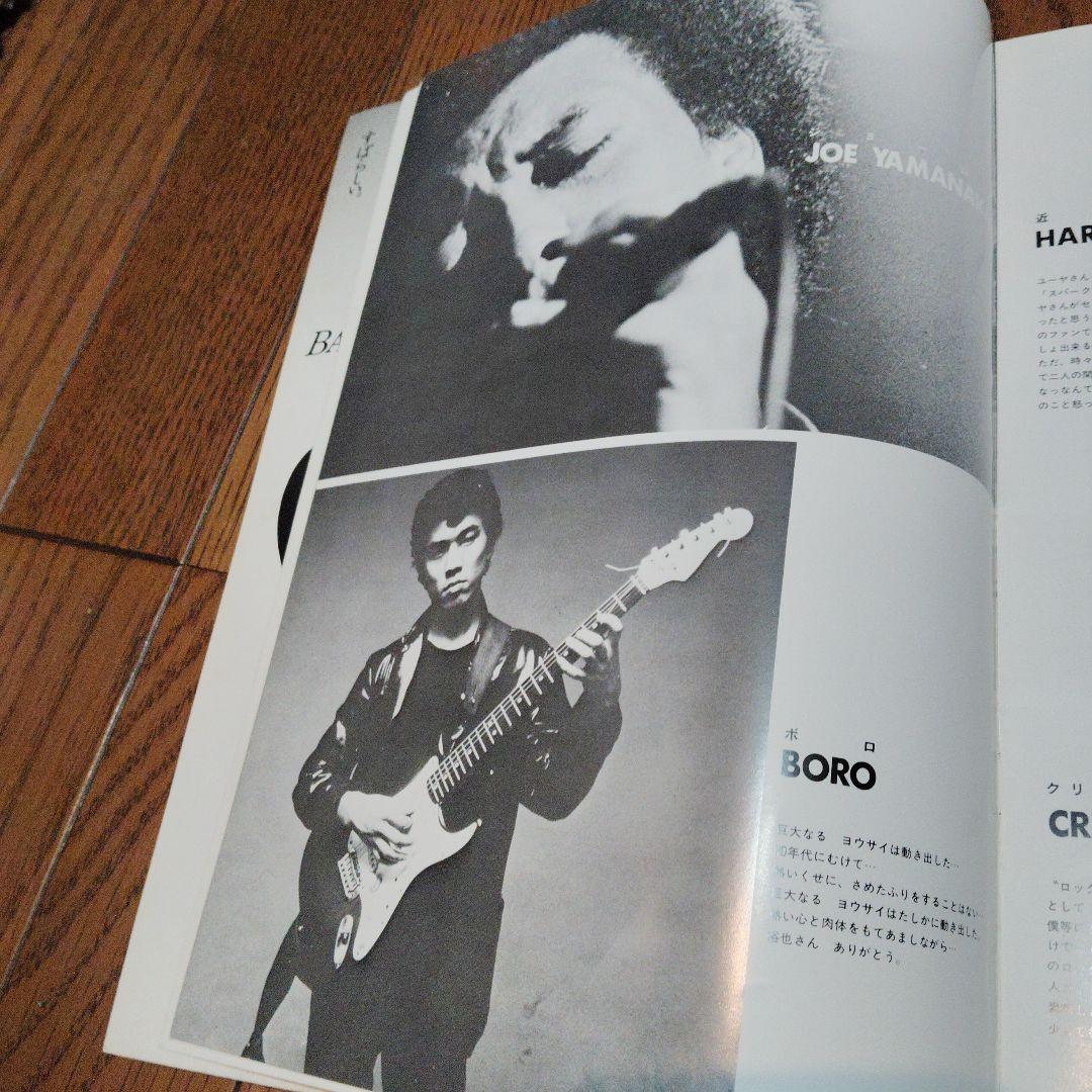 ROCK'N ROLL BAKA 　パンフレット&チケット半券　　日本武道館