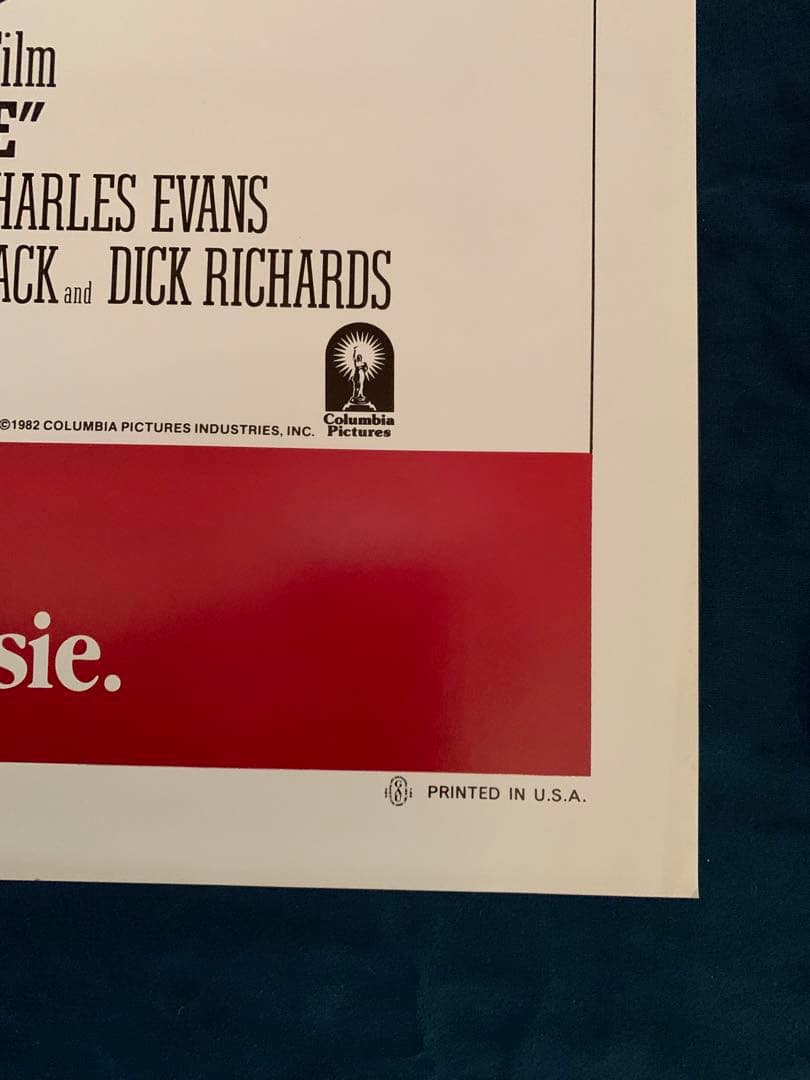 トッツィー　TOOTSIE USオリジナル映画ポスター