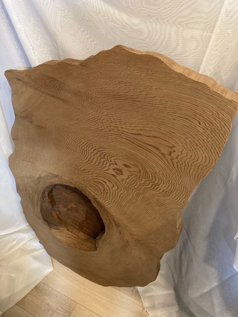 神代杉　飾り台　無垢