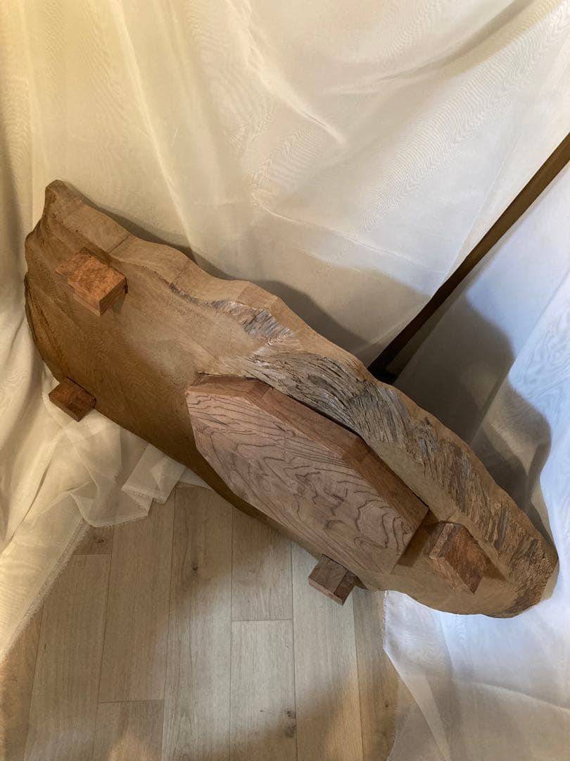 神代杉　飾り台　無垢