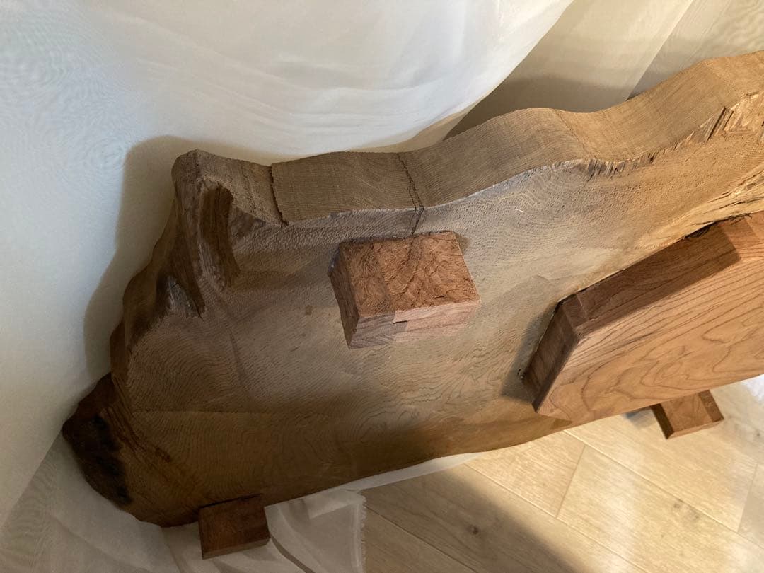 神代杉　飾り台　無垢