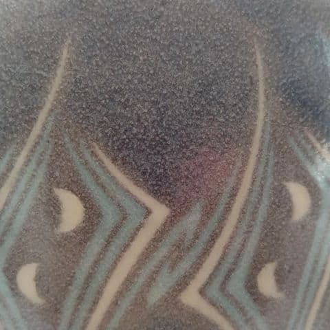 澱彩瑞祥文 花瓶 伊東翠壺(京都、日展)