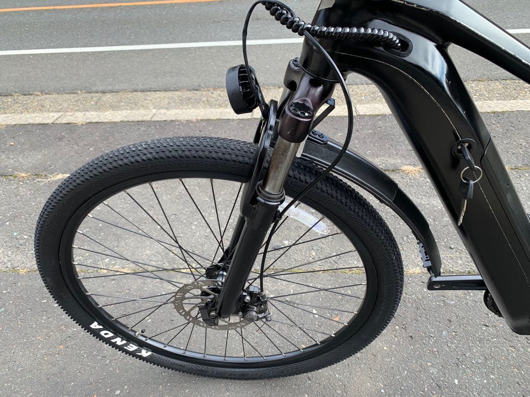 【動作確認済】送料無料電動アシスト自転車 36V7.4Ah 8速 27.5