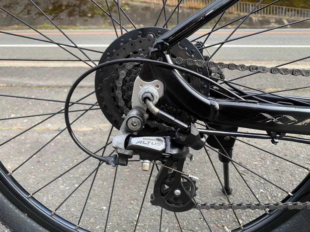 【動作確認済】送料無料電動アシスト自転車 36V7.4Ah 8速 27.5