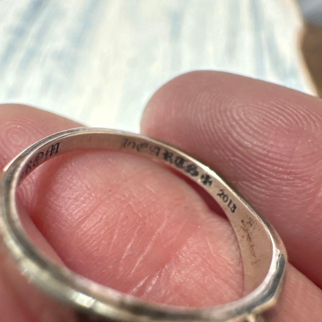 【最終値下げ】 クロムハーツ バブルカムピラミッドプラスリング 16号