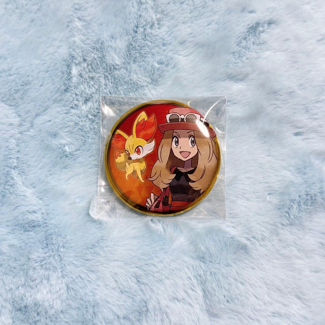 ポケモン XY トレーナー 缶バッジ セレナ