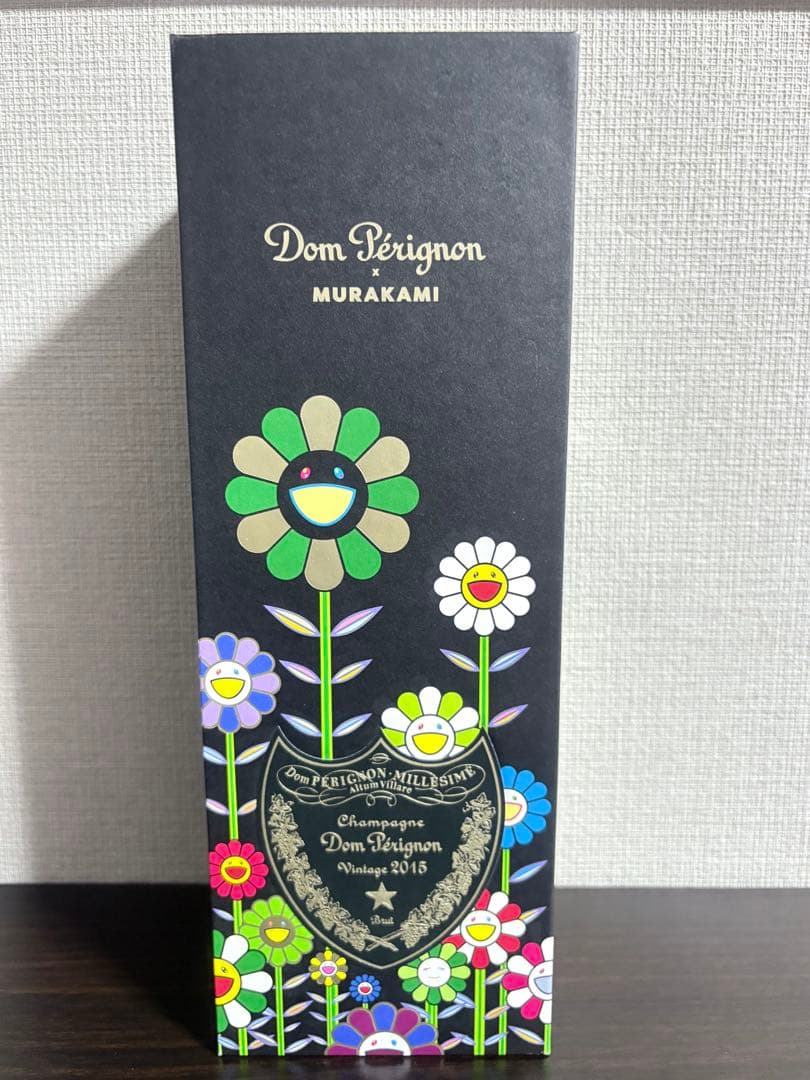 ドン ペリニョン 2015 村上隆 エディションシャンパン箱、限定ギフトバック付