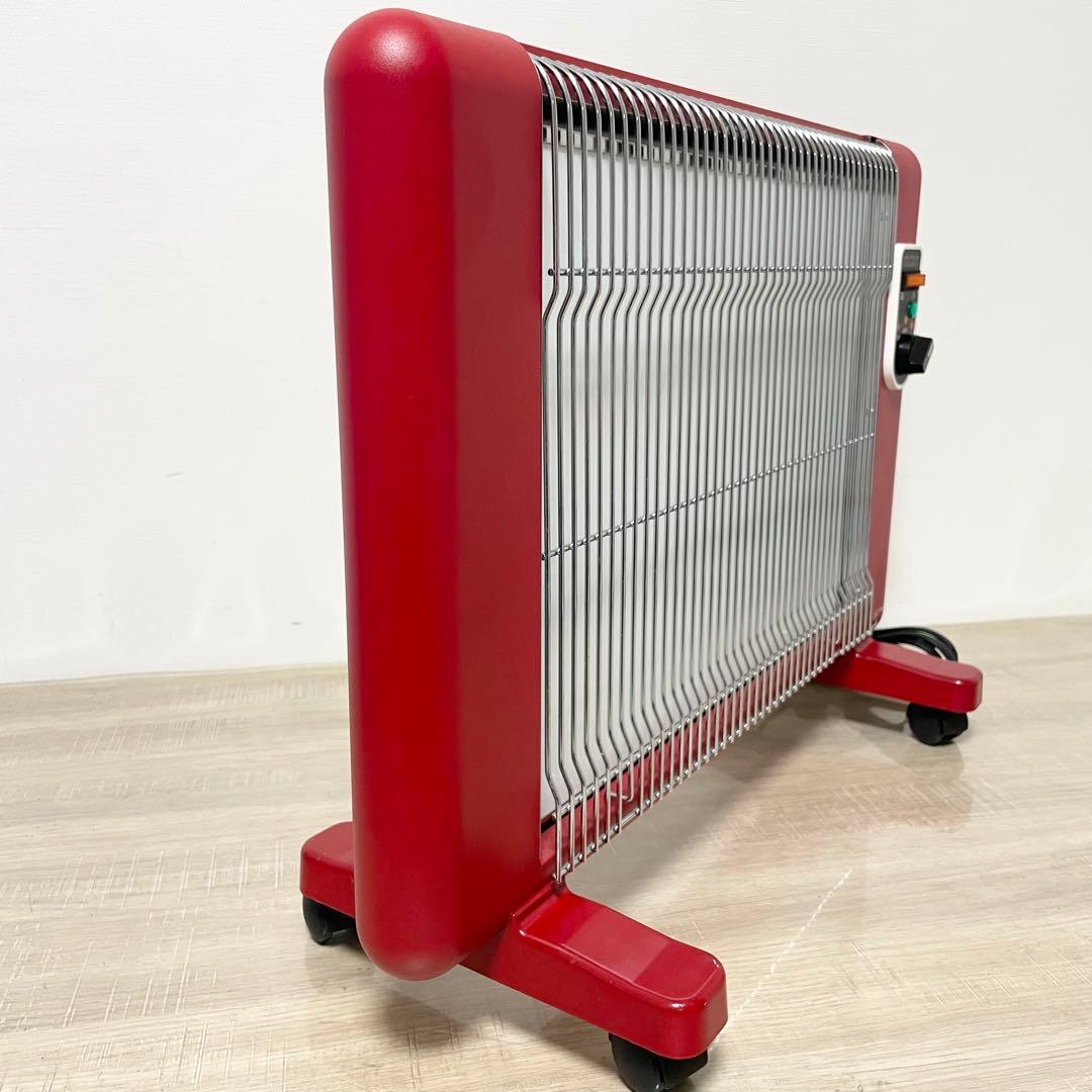 ★美品★ サンラメラ 遠赤外線 パネルヒーター 600W型 （062） レッド