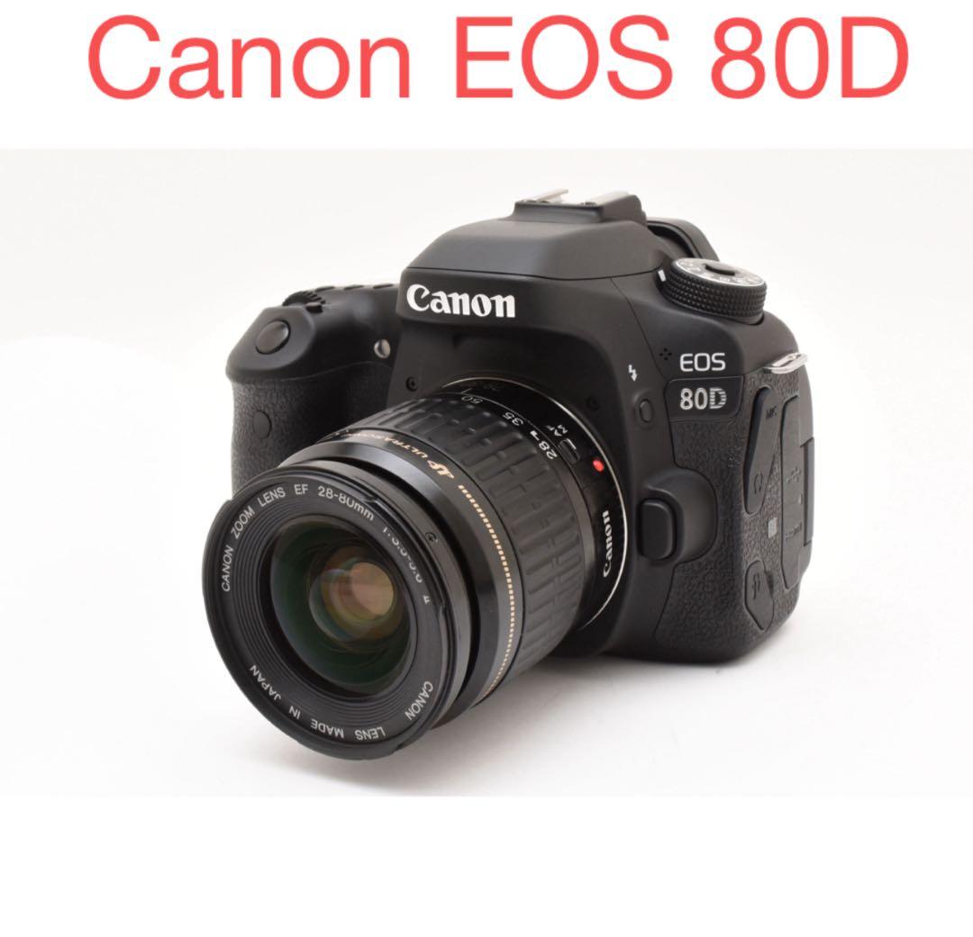デジタル 一眼レフ カメラ Canon EOS 80D標準レンズセット