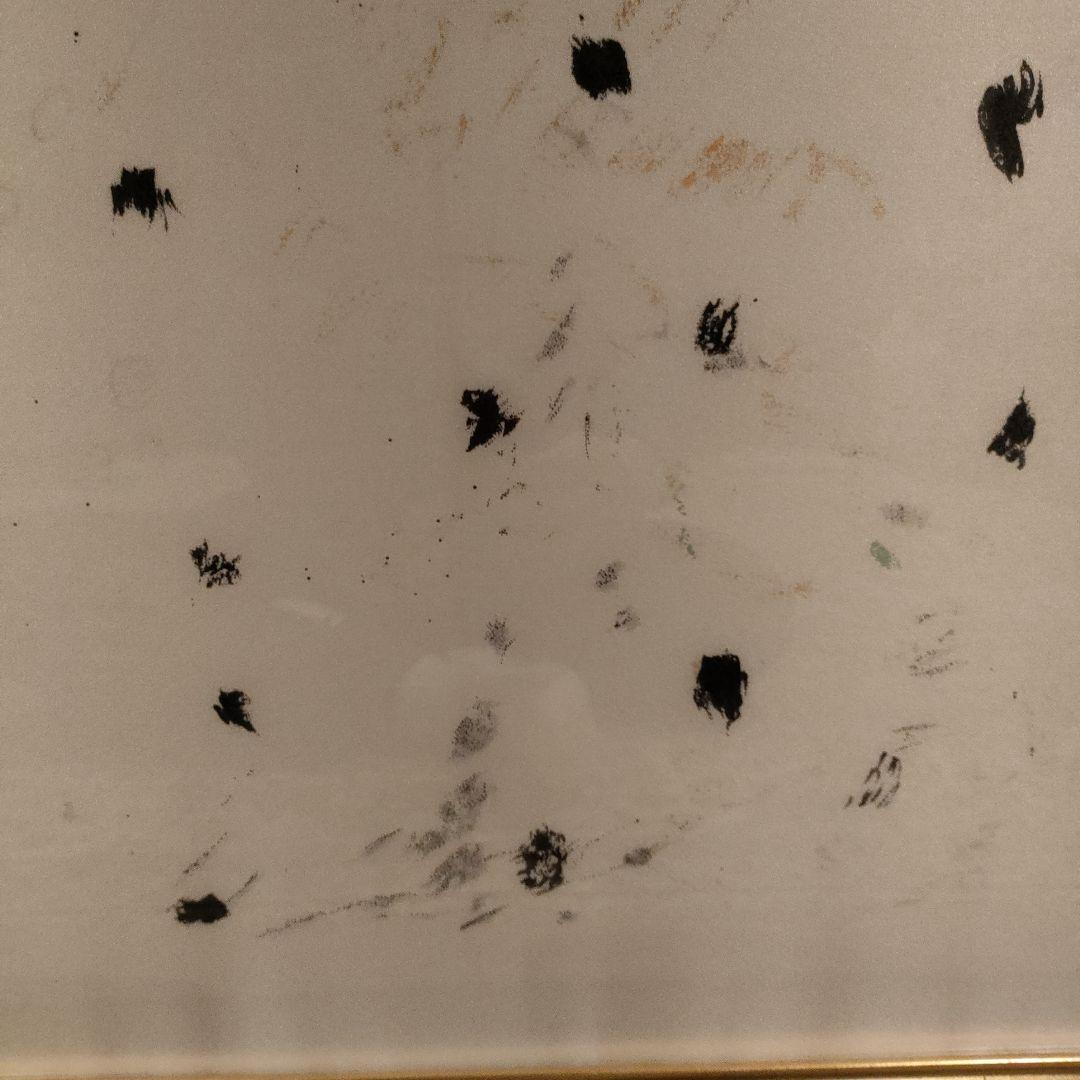 \"カシニョールCassigneul\"大判リトグラフ『黒い帽子の婦人』直筆サイン入