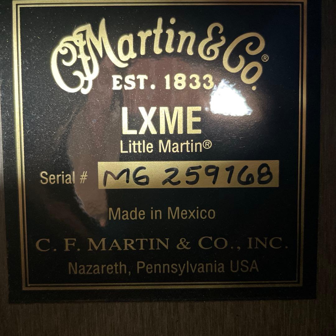 【未使用】Martin LXME エレアコ　希少　リトルマーチン