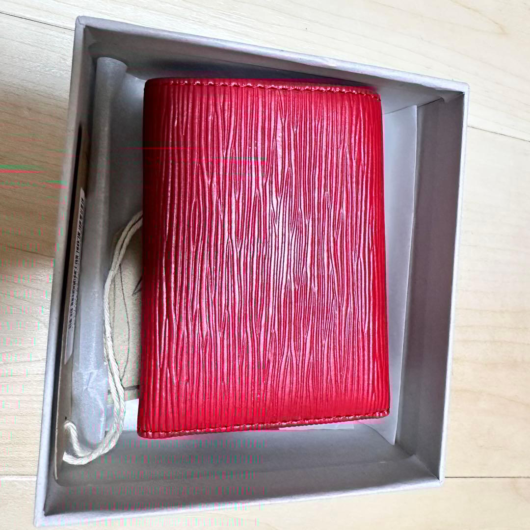 Vivienne Westwood 三つ折り財布 赤 銀マーク